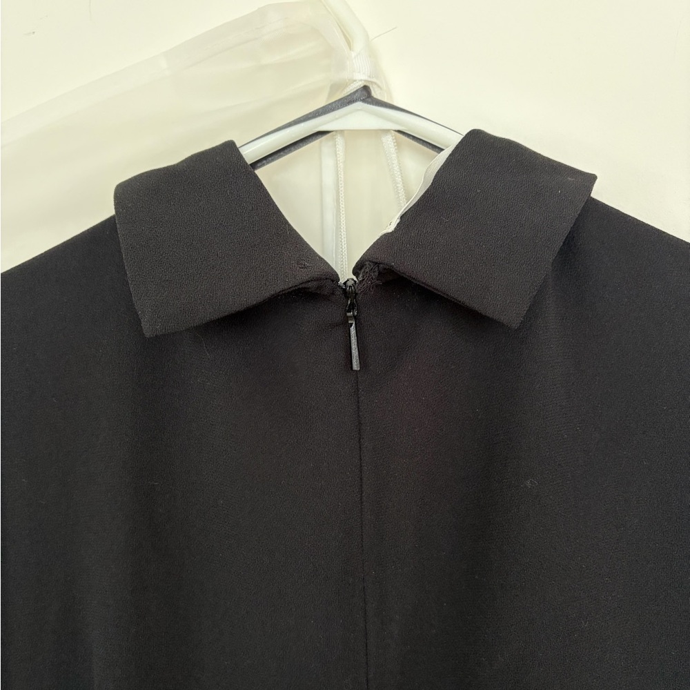 Mango Black Tailored Jumpsuit with Waist Tie - Picture 7 of 7